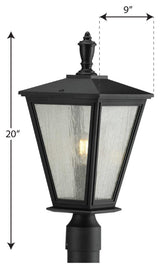 Cardiff Collection 1-Light Post Lantern with DURASHIELD