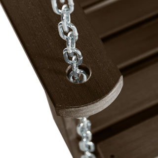 Weatherly Porch Swing, Weathered Acorn, 4'