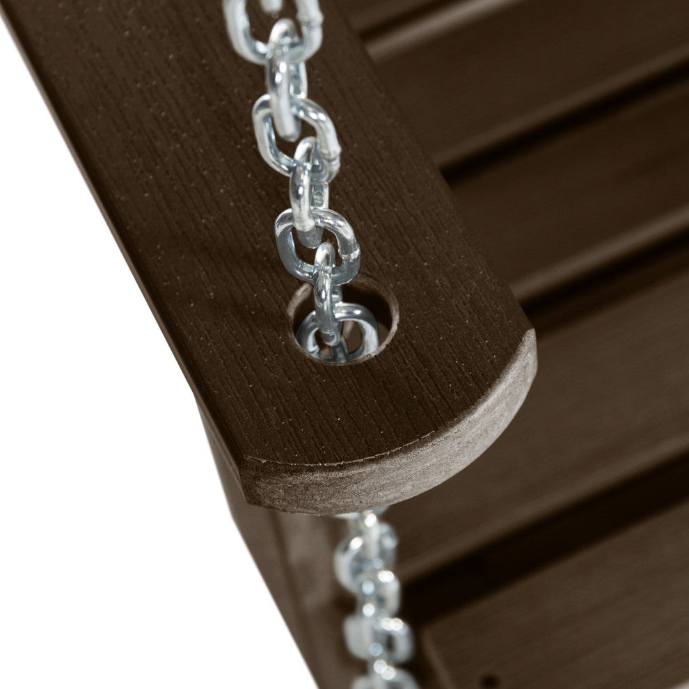 Weatherly Porch Swing, Weathered Acorn, 4'