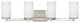 Generation Lighting Lighting 4-Light Wall/Bath, Brushed Nickel