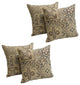17" Tapestry Throw Pillows With Inserts, Set of 4, Persian Mosaic