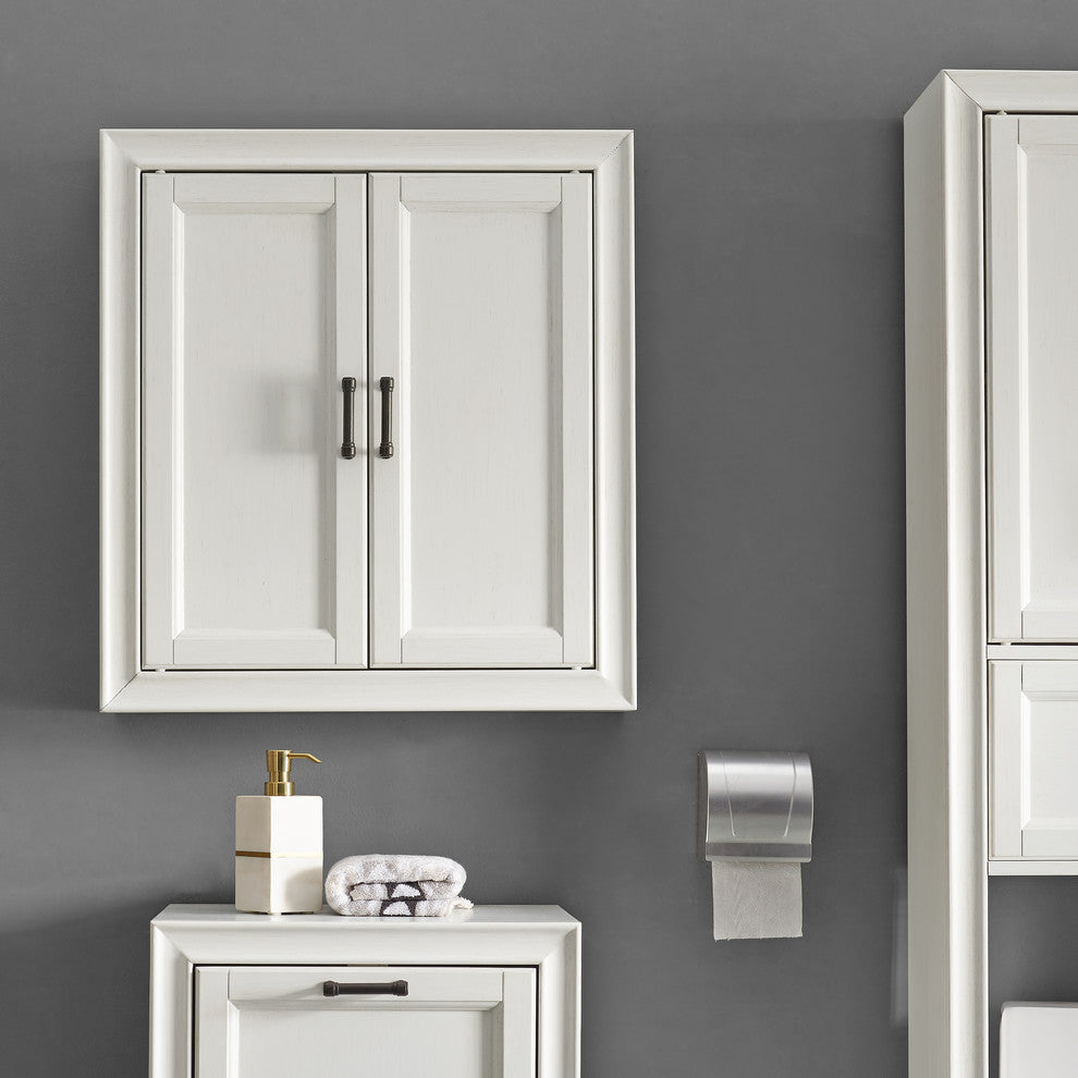 Tara Wall Cabinet, Vintage White