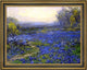 Julian Onderdonk Morning in the Bluebonnets Framed Premium Canvas Print, 18"x24"