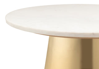 Bleeker Marble Coffee Table - White