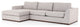 Colt 2pc Sectional-Laf Chaise-Aldred Si
