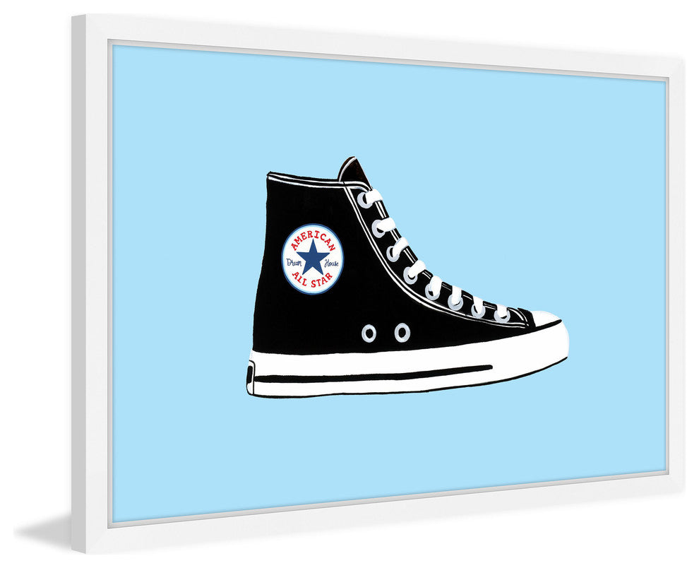 "Cool High Top" Framed Painting Print, 24x16
