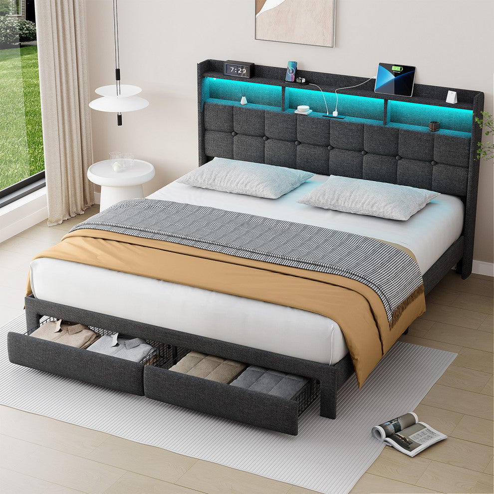 Gewnee King Bed Frame