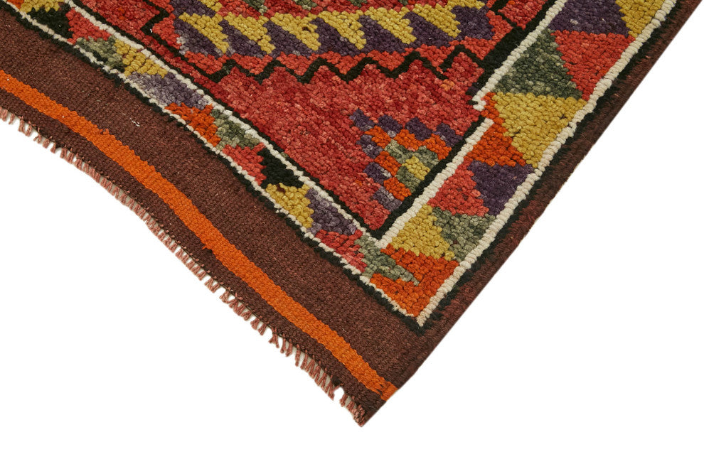Rug N Carpet - Hand-knotted Turkish 2' 10" x 11' 7" Vintage Runner Rug