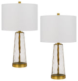 Heber Glass Lamp Set