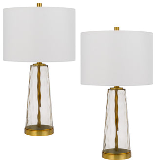 Heber Glass Lamp Set