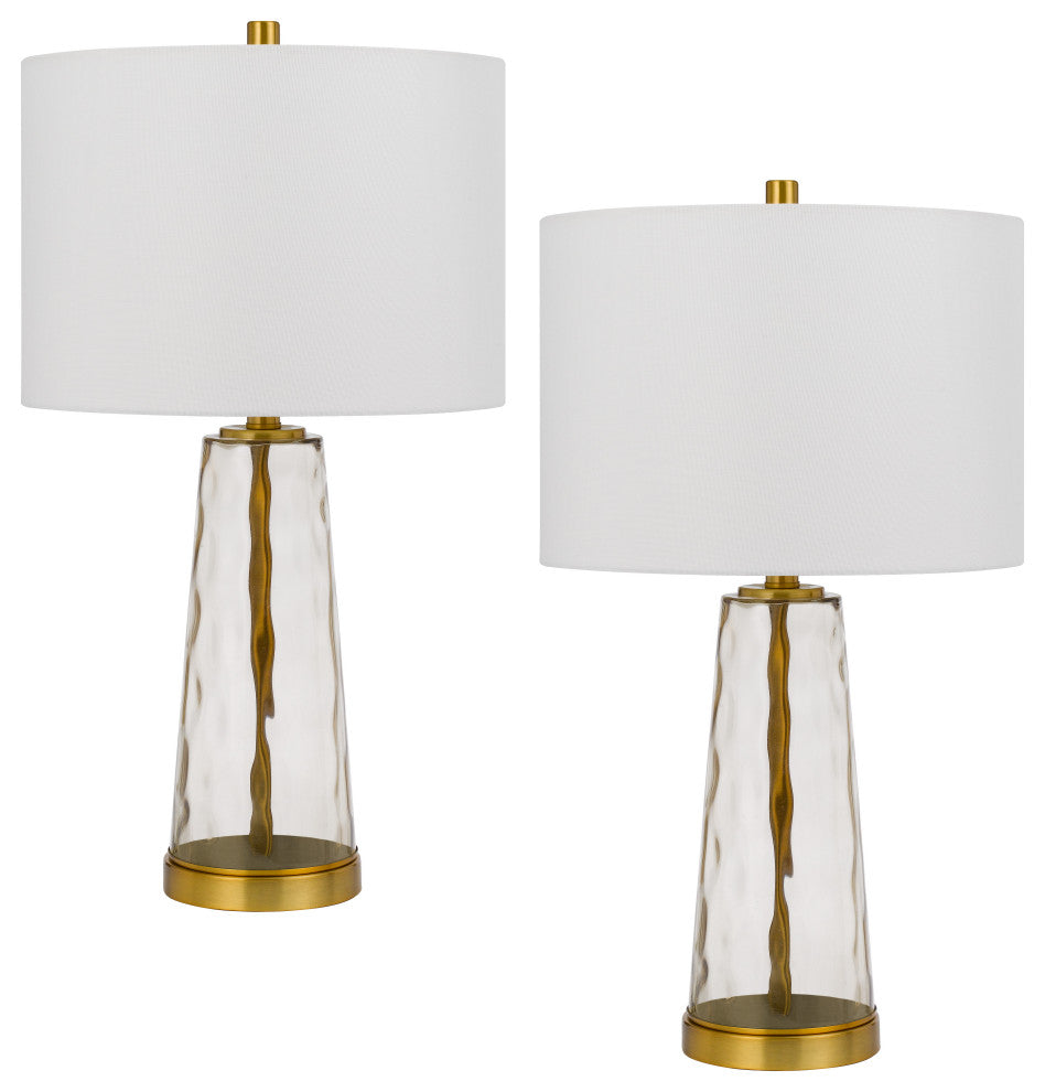 Heber Glass Lamp Set
