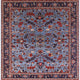 Ahgly Company Indoor Square Mid-Century Modern Area Rugs, 8' Square