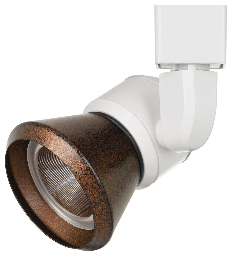 10W LED Track Fixture, Cone Rust