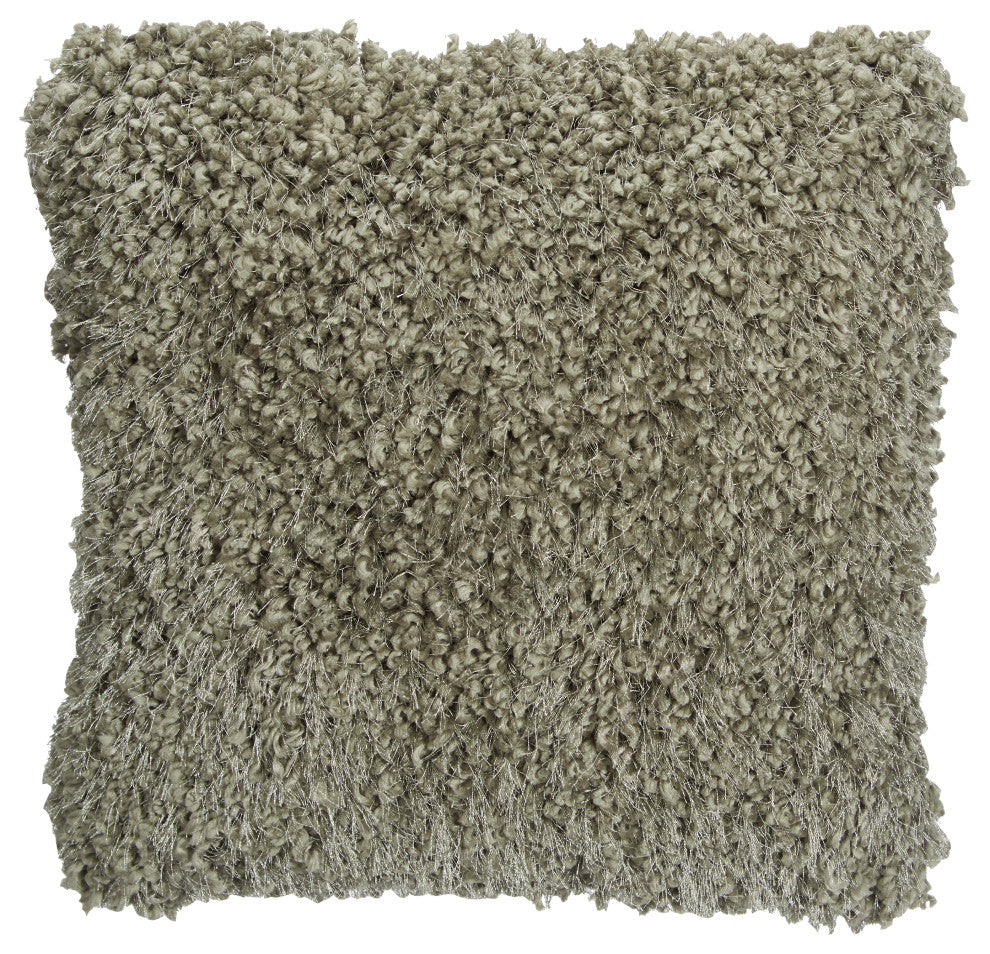 Mina Victory TL003 Throw Pillow, Sage, 20" x 20"