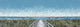 "Vacation Mode" Painting Print on Wrapped Canvas, 30x10