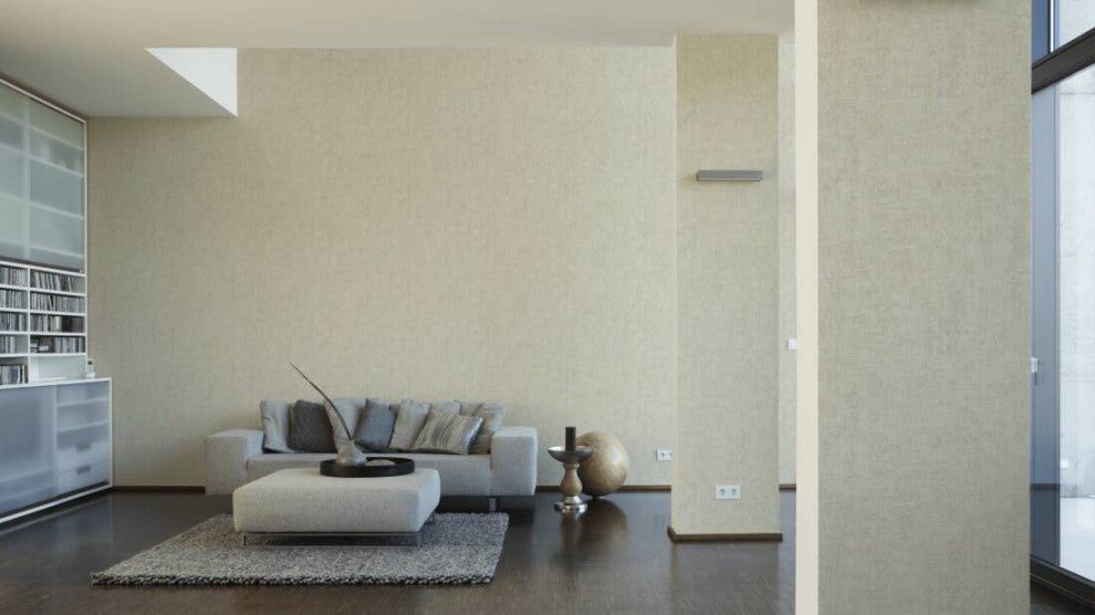 Plain Textured Wallpaper Featuring Painted Wall, 374234
