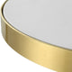 Uttermost Apex White Concrete Accent table