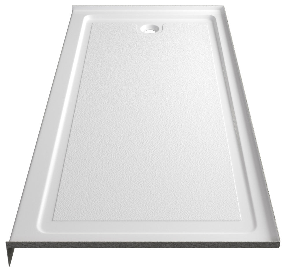 Shower Pan, 60"w X 32"d, Left