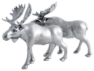 Moose Salt and Pepper Shakers, 2-Piece Set