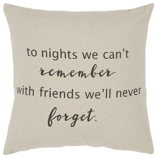 Gray Taupe To Nights Throw Pillow