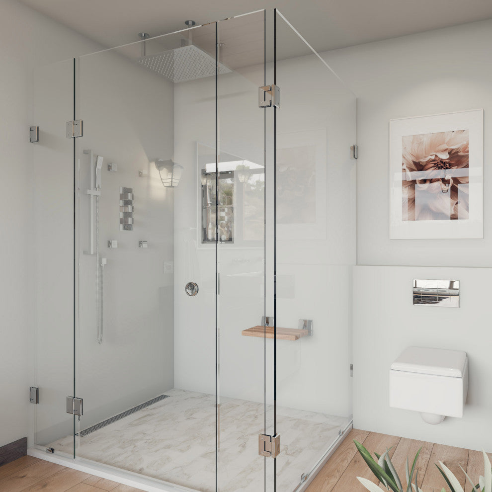 Chrome Dual Flush Buttons For Wall Mounted Toilet