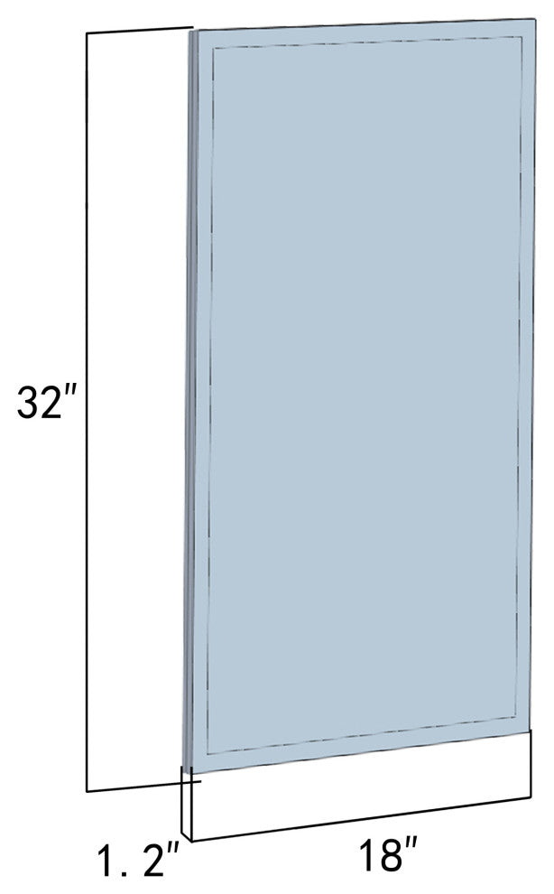 Horizontal Rectangle Illuminated Bathroom/Vanity Wall Mirror, 18 Inch