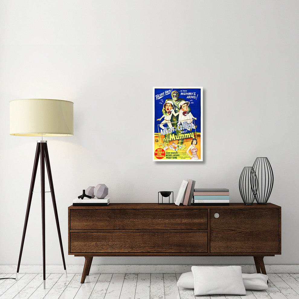 "Abbott & Costello - Meet The Mummy" Canvas by Hollywood Photo Archive, 20x30"
