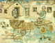 Pavel Filonov Oxen Scene from the Life of Savages Wall Decal