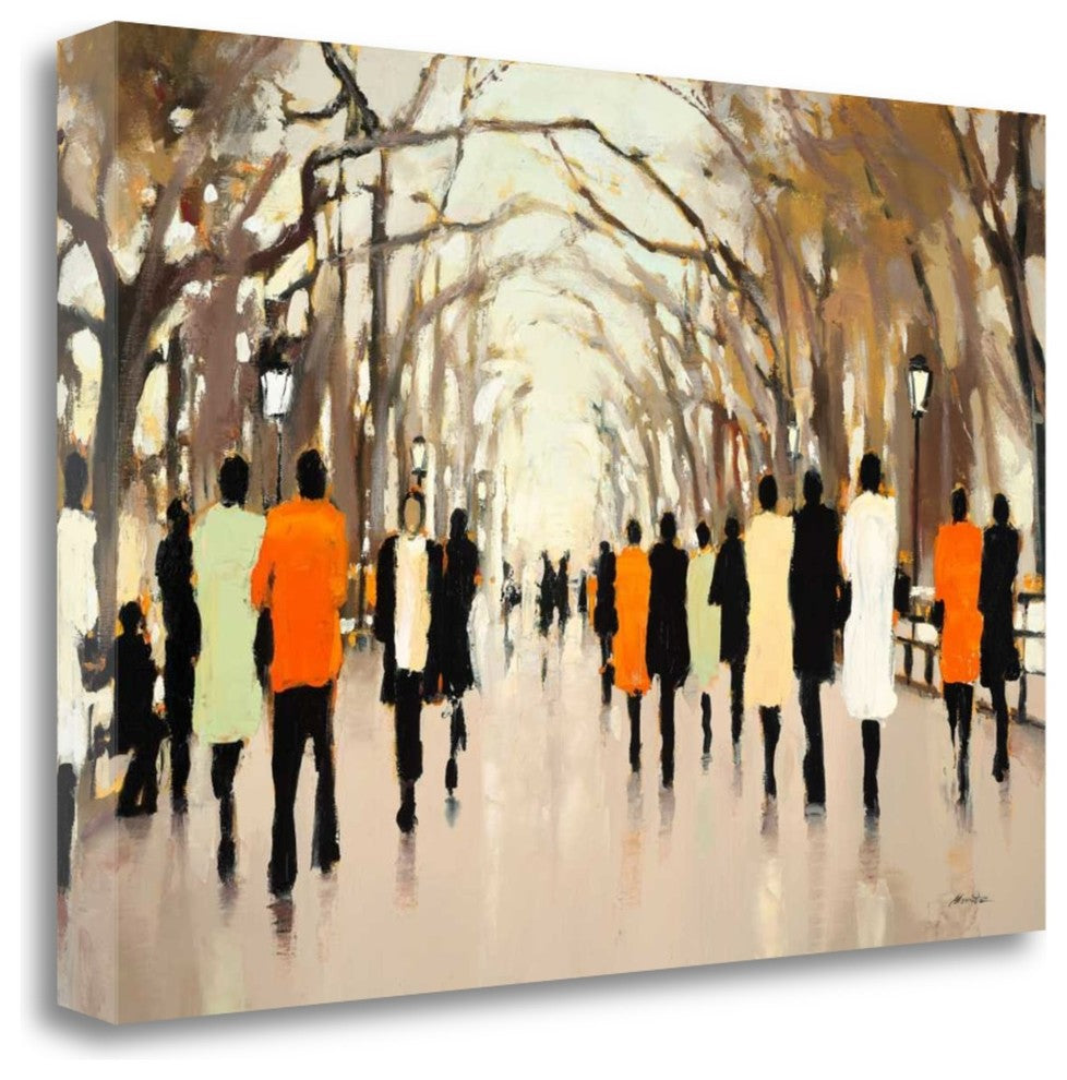 "Poets Walk" By Lorraine Christie, Giclee Print on Gallery Wrap Canvas