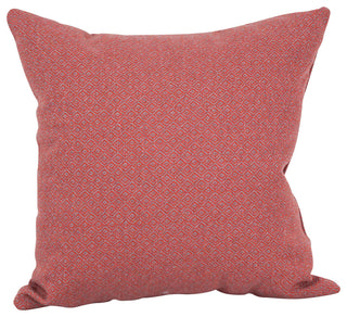 17" Jacquard Throw Pillows With Inserts, Set of 2, Hazeltsb Paprik