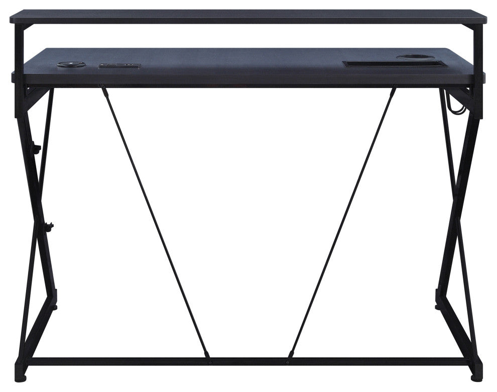 Emulator Battlestation Gaming Desk With RGB LED Lights