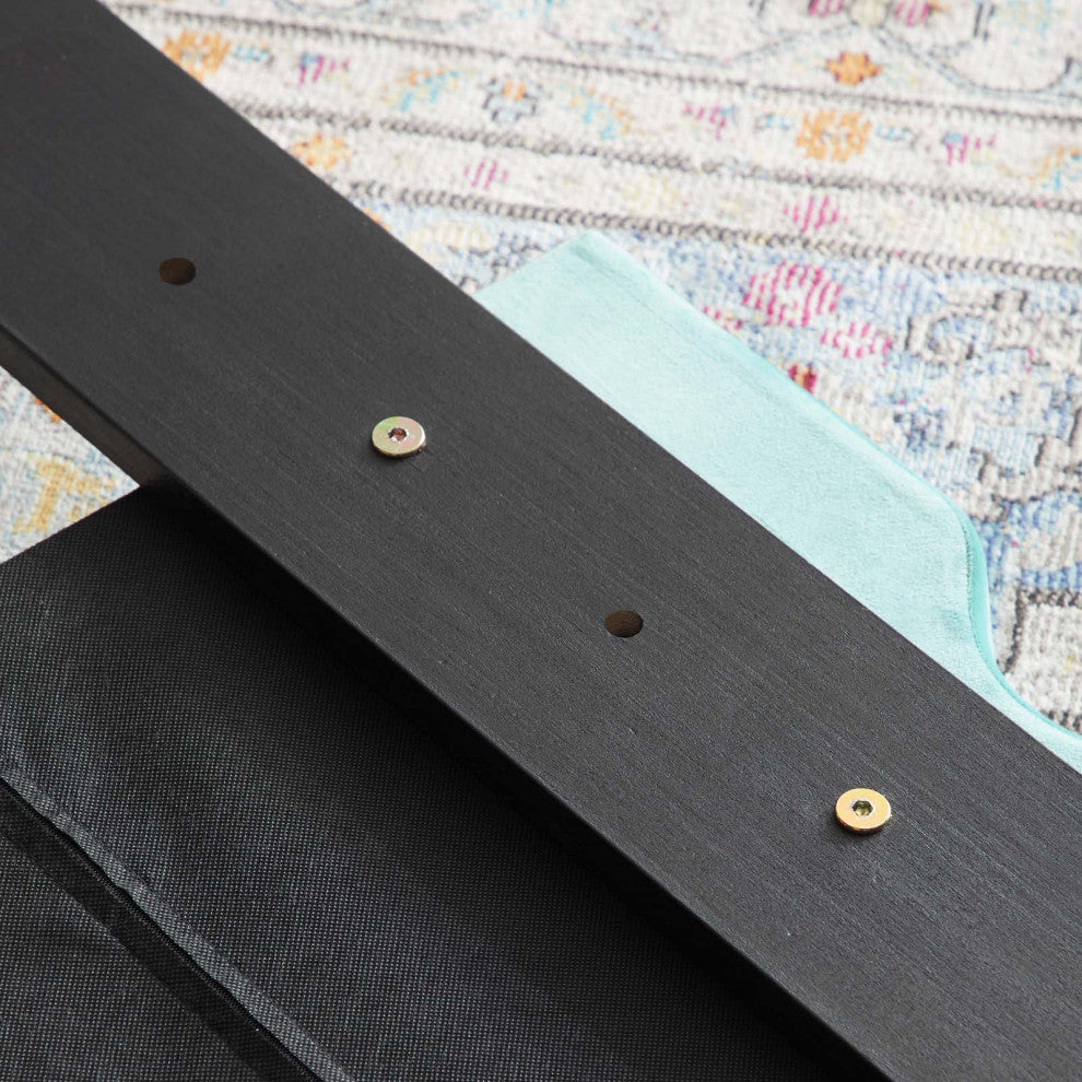 Diana Tufted Performance Velvet Twin Headboard Mint