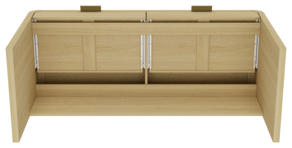 Manhattan Comfort Grace 54" Home Office Desk