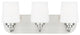 Sea Gull Windom 3-Light Bath Vanity Brushed Nickel