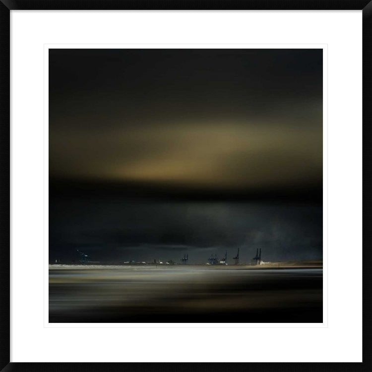 "Northern Wind" Framed Digital Print by Piet Flour, 30x30"
