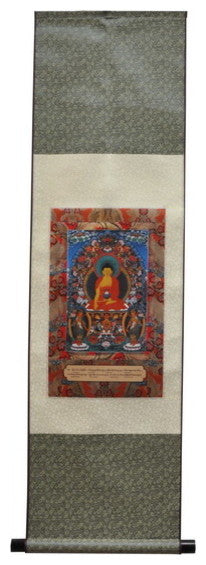 Silk Tang Ka Scroll