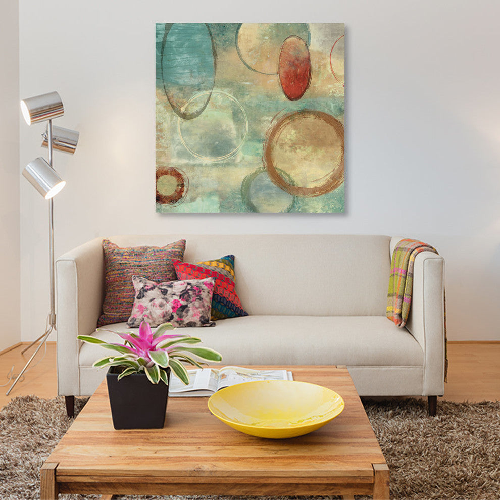 "Yes II" by Brent Nelson, Canvas Print, 37"x37"
