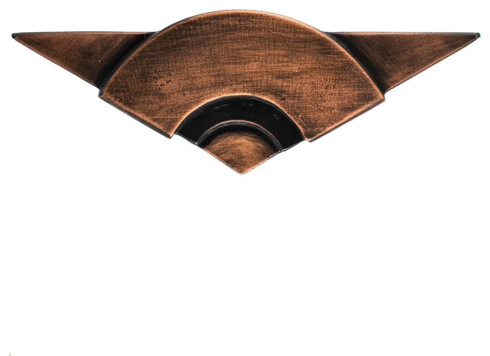 Moderno Pewter Cabinet Pull Hawk Hill Hardware, Copper