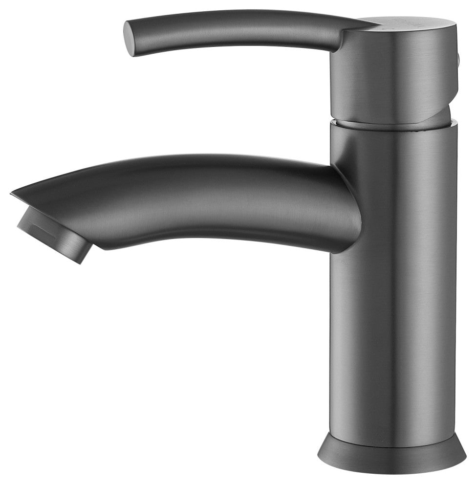 Bliss Single-Handle Basin Bathroom Faucet, Gunmetal