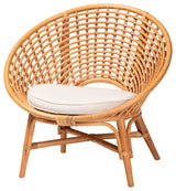 Abby Natural Rattan Accent Chair