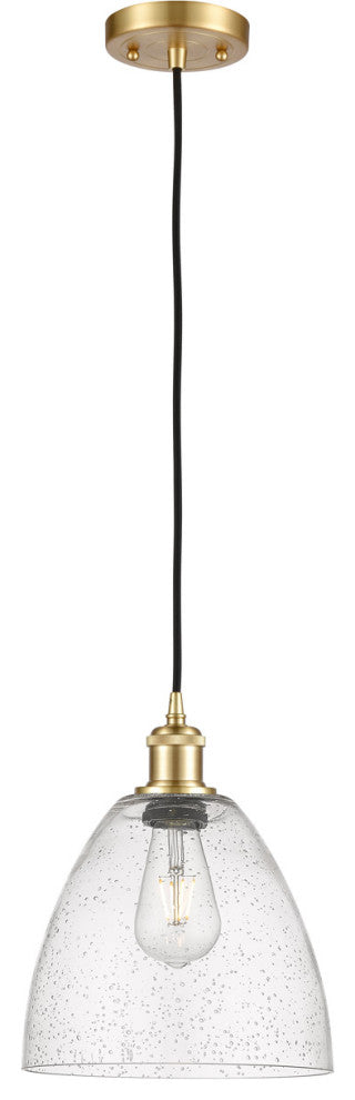 Innovations 516-1P-SG-GBD-94-LED 1-Light Mini Pendant, Satin Gold