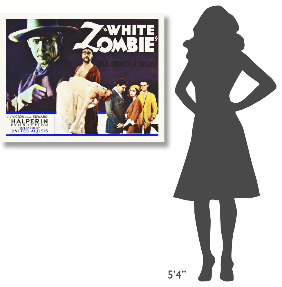 "White Zombie" Stretched Canvas Giclee by Hollywood Photo Archive, 40x32"