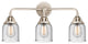 Small Bell Bath Vanity Light, Polished Nickel, Seedy, Seedy