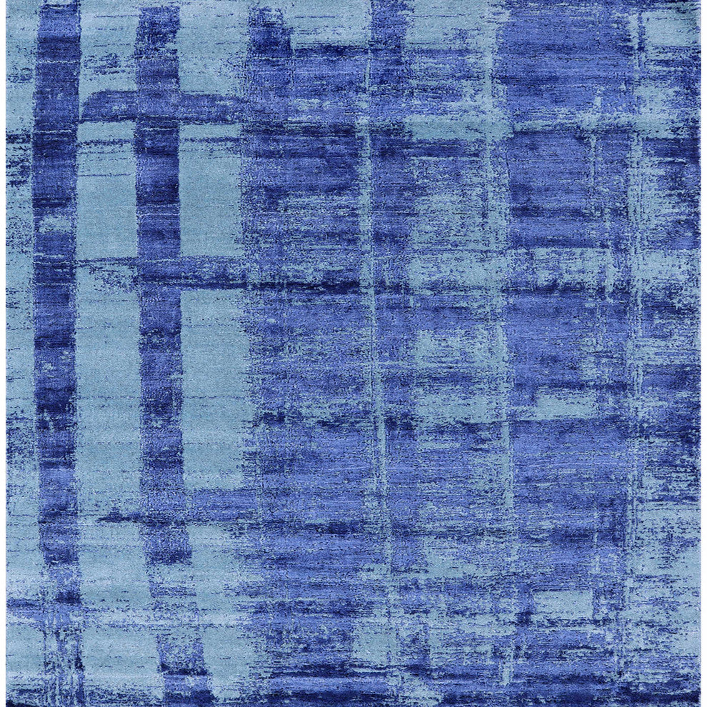 Ahgly Company Indoor Square Mid-Century Modern Area Rugs, 7' Square