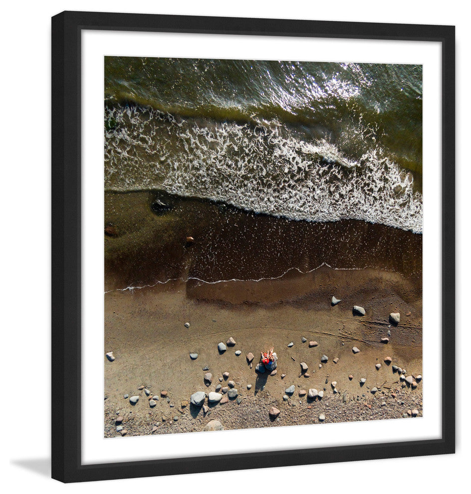 "Ebb and Flow" Framed Print by Karolis Janulis