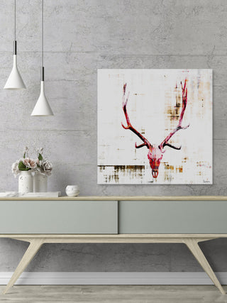 "Hot Temper" Fine Art Canvas Print, 24"x24"