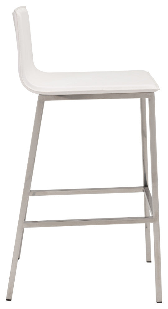 Marina Barstool, Set of 2 White