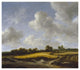 "Landscape with a Wheatfield" Digital Paper Print by Jacob van Ruisdael, 38"x33"