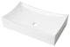 Alfi Brand Abc904 White 26" Fancy Rectangular Above Mount Ceramic Sink