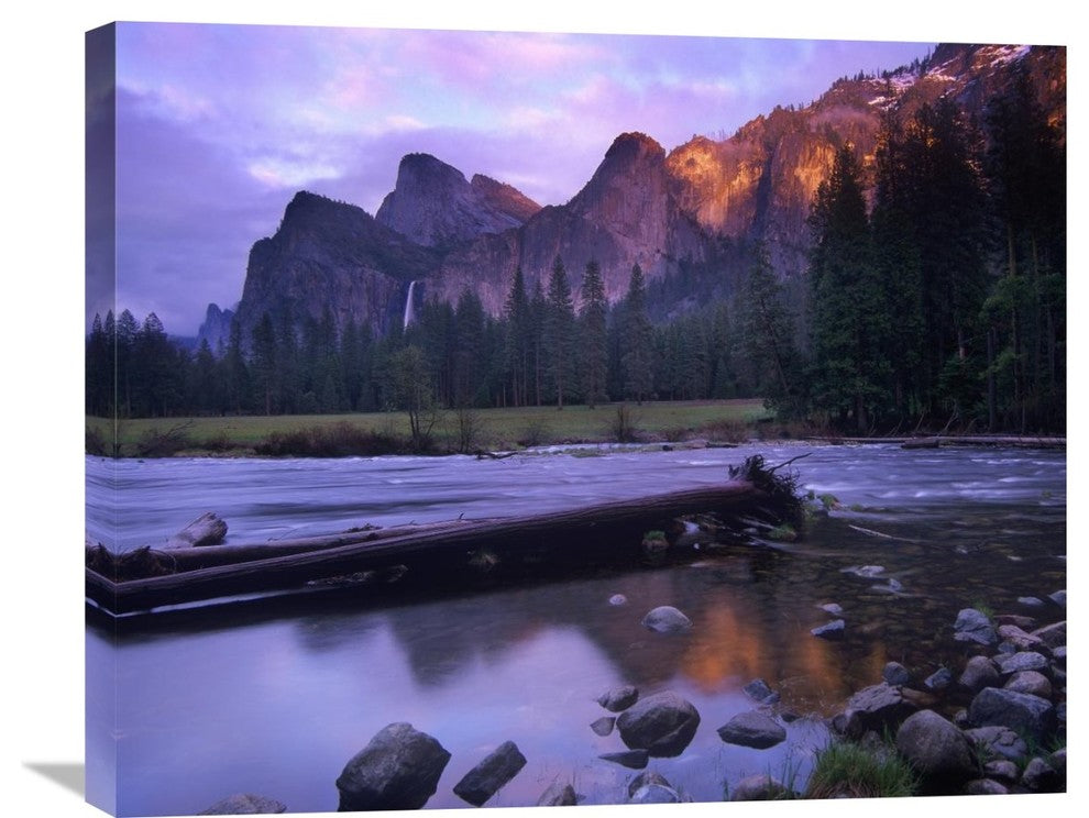 "Bridalveil Fall And The Merced River, Yosemite Np, California" Artwork